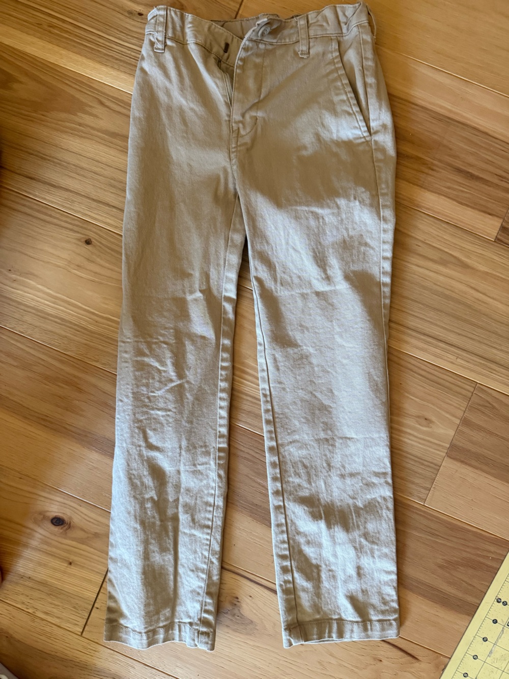 Old Navy boys Slim Chinos in Beige